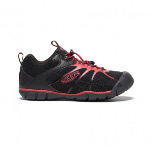 Keen Chandler 2 CNX Sneakers Big Kinder Schwarz Rot | RCG540JS