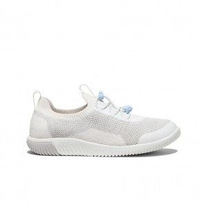 Keen KNX Knit Sneakers Big Kinder Weiß | PJI5933UB