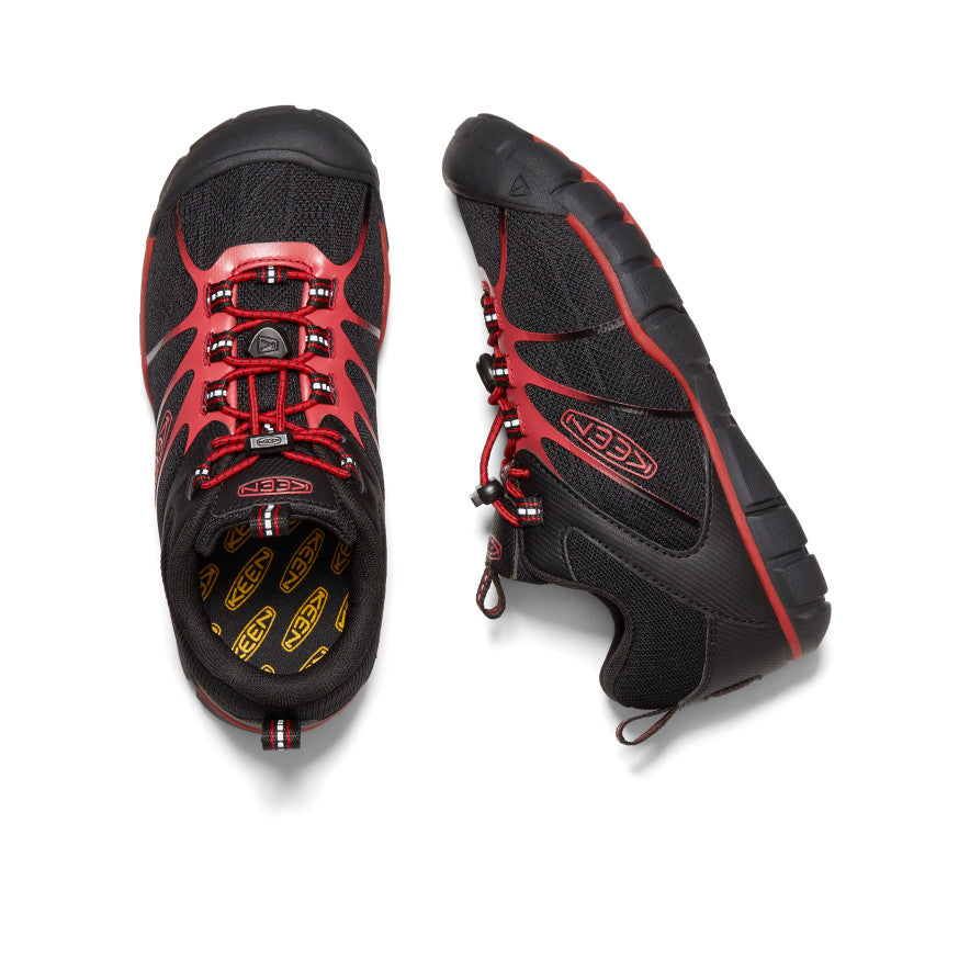 Keen Chandler 2 CNX Sneakers Big Kinder Schwarz Rot | RCG540JS