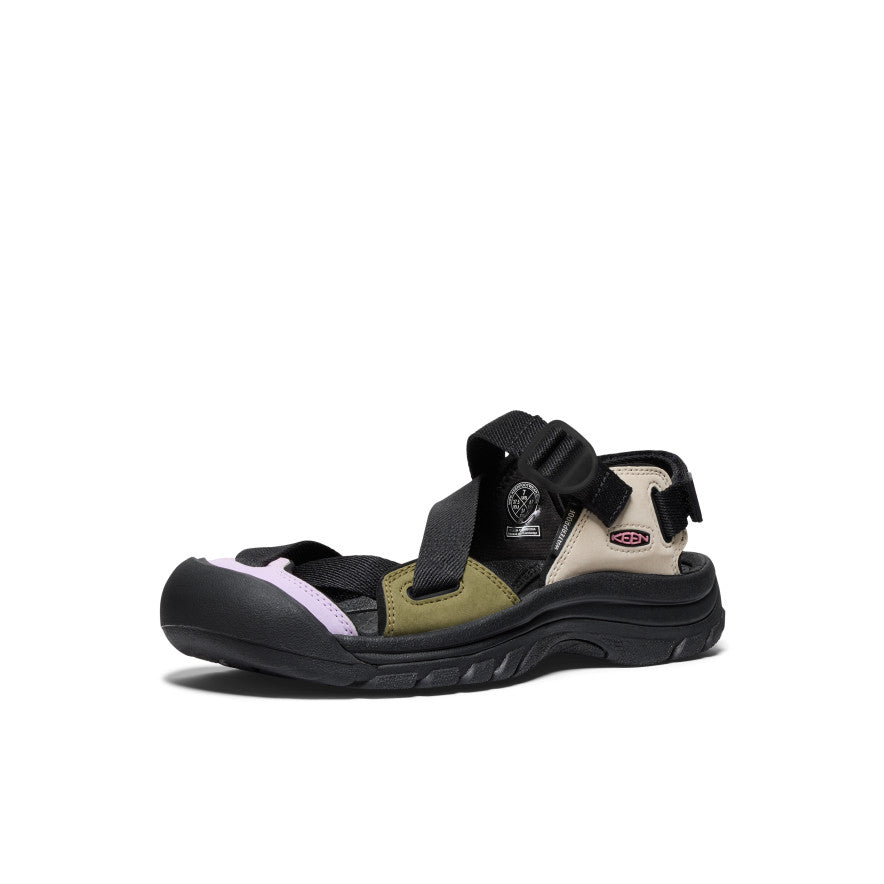 Keen Zerraport II x More Trees Sandalen Damen Silber Schwarz | KVU6658YX